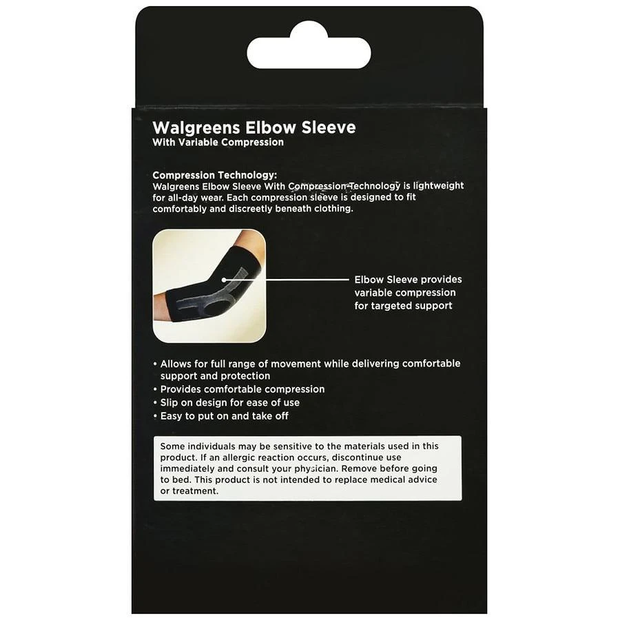 Walgreens Elbow Sleeve with Variable Compression Large/X-Large 2
