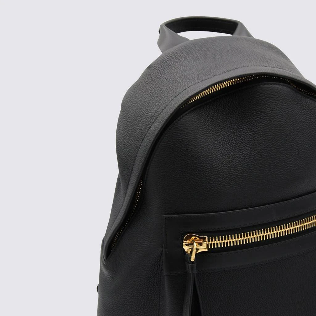 Tom Ford Tom Ford Black Leather Backpack 3