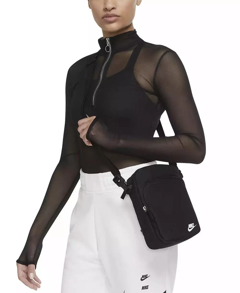 NIKE Unisex Heritage Logo Graphic Crossbody Bag 4L 4