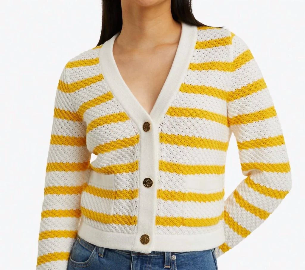 Draper James Draper James - Rita V-Neck Cardigan 3