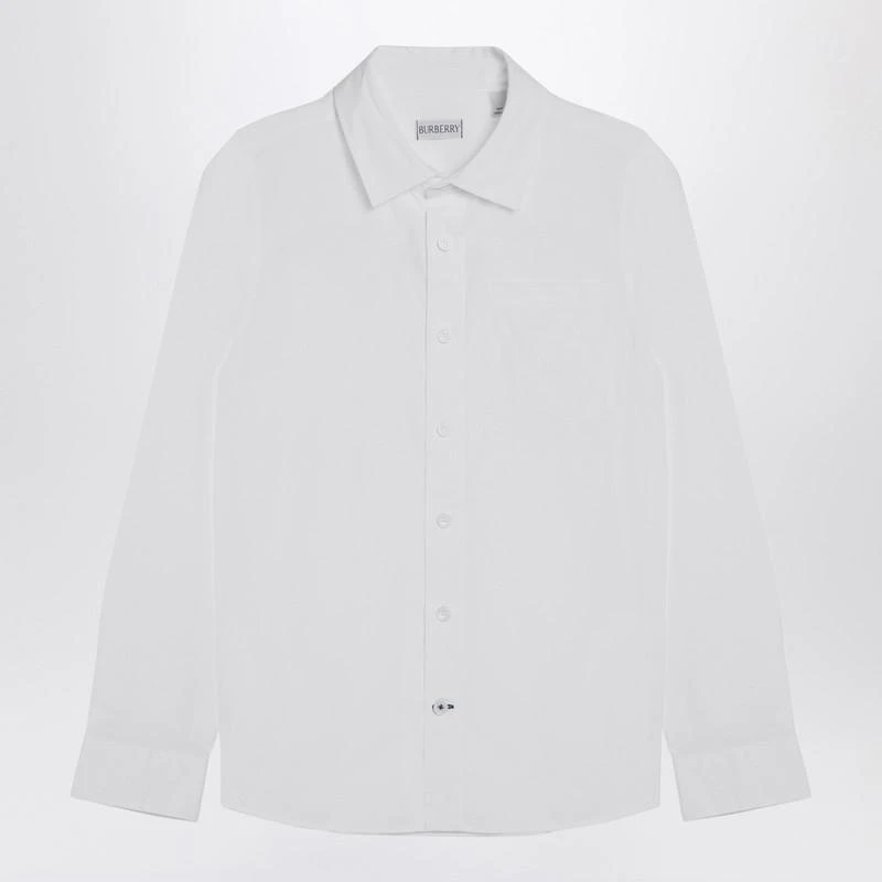 Burberry White cotton shirt 1