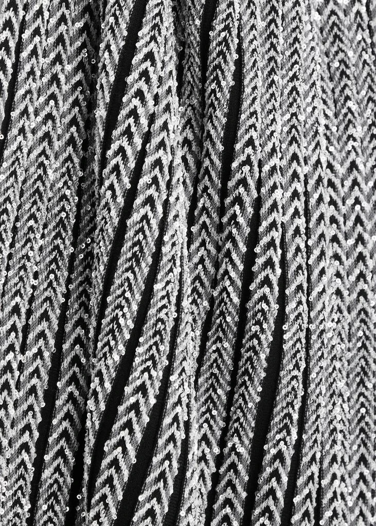 Missoni Striped sequin-embellished knitted midi dress 5