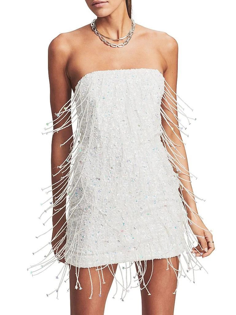 retrofête Heather Sequin Star Fringe Dress 7