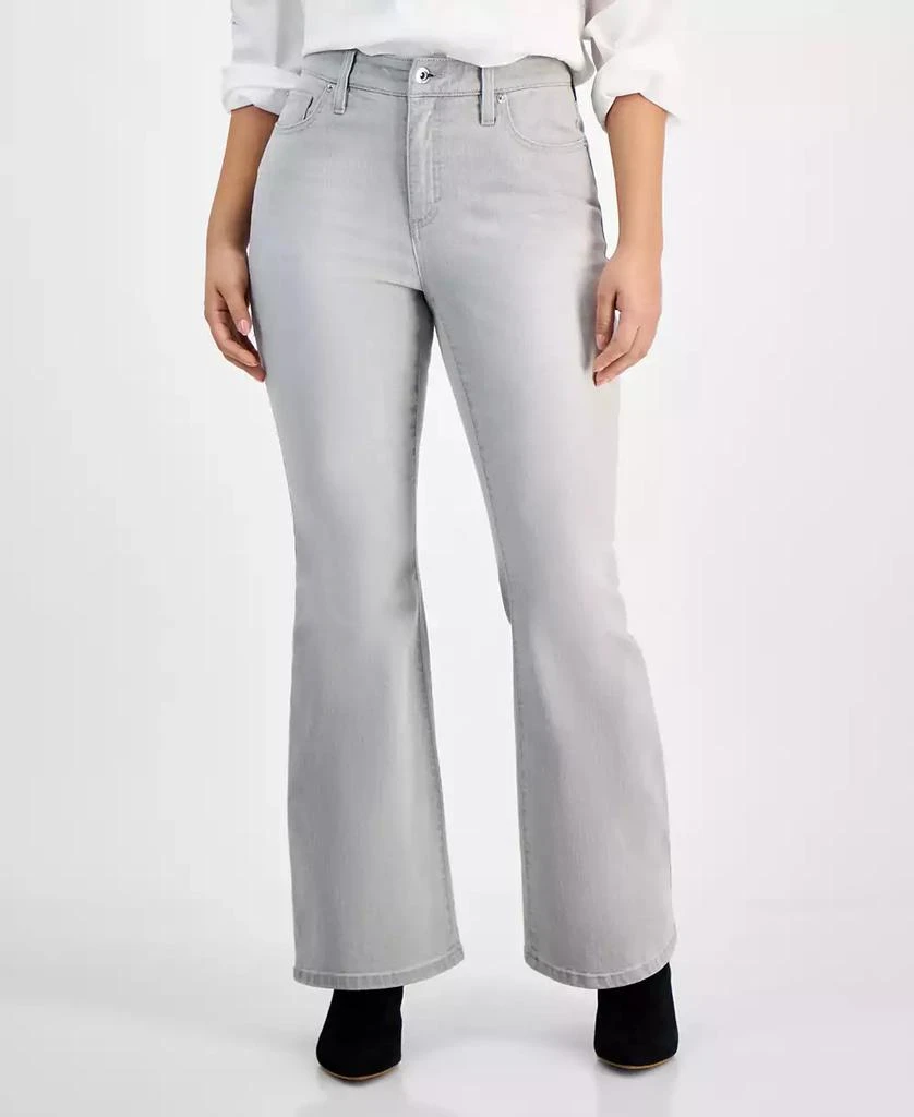 INC International Petite High-Rise Flare Jeans, Exclusively at Macy's 3