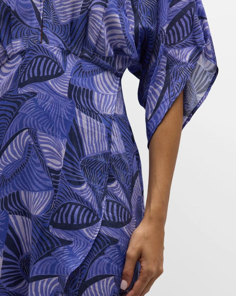 Jaline Katherine Geo Print Maxi Dress 5