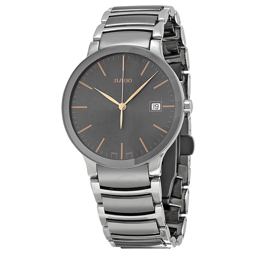 Rado Centrix Grey Dial Stainless Steel Men's Watch R30927132