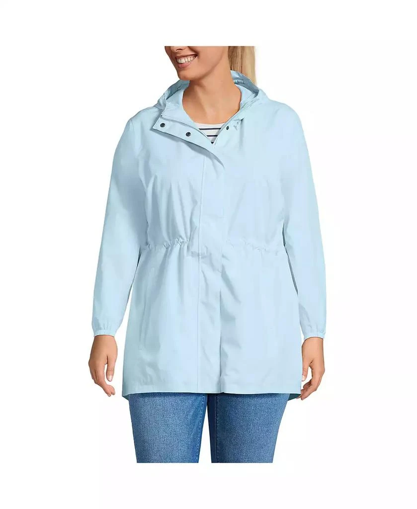 Lands
End Plus Size Squall Packable Waterproof Raincoat