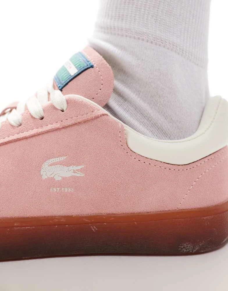 Lacoste Lacoste baseshot 124 1 sfa trainers in  pink 4