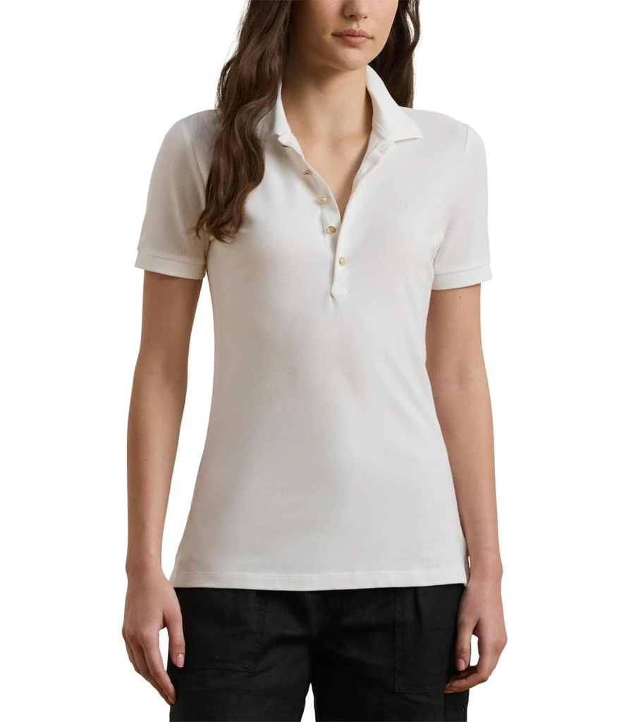 Ralph Lauren Petite Piqué Polo Shirt 1
