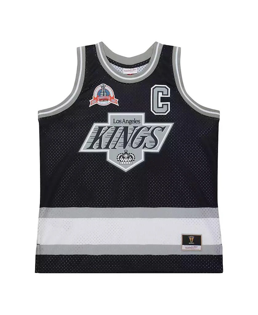 Mitchell 
Ness Men
s Wayne Gretzky Black Los Angeles Kings Maxed Out Fashion Basketball Jersey 2
