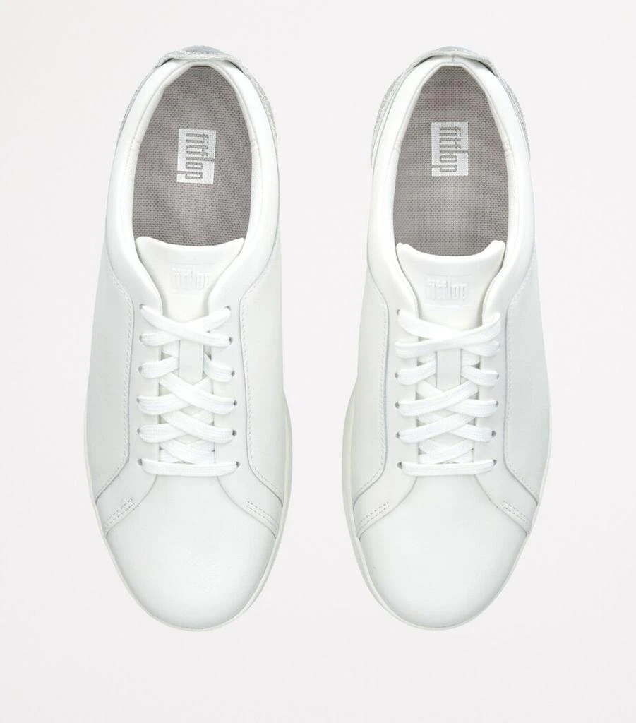 FitFlop Leather Embellished Rally Sneakers 4