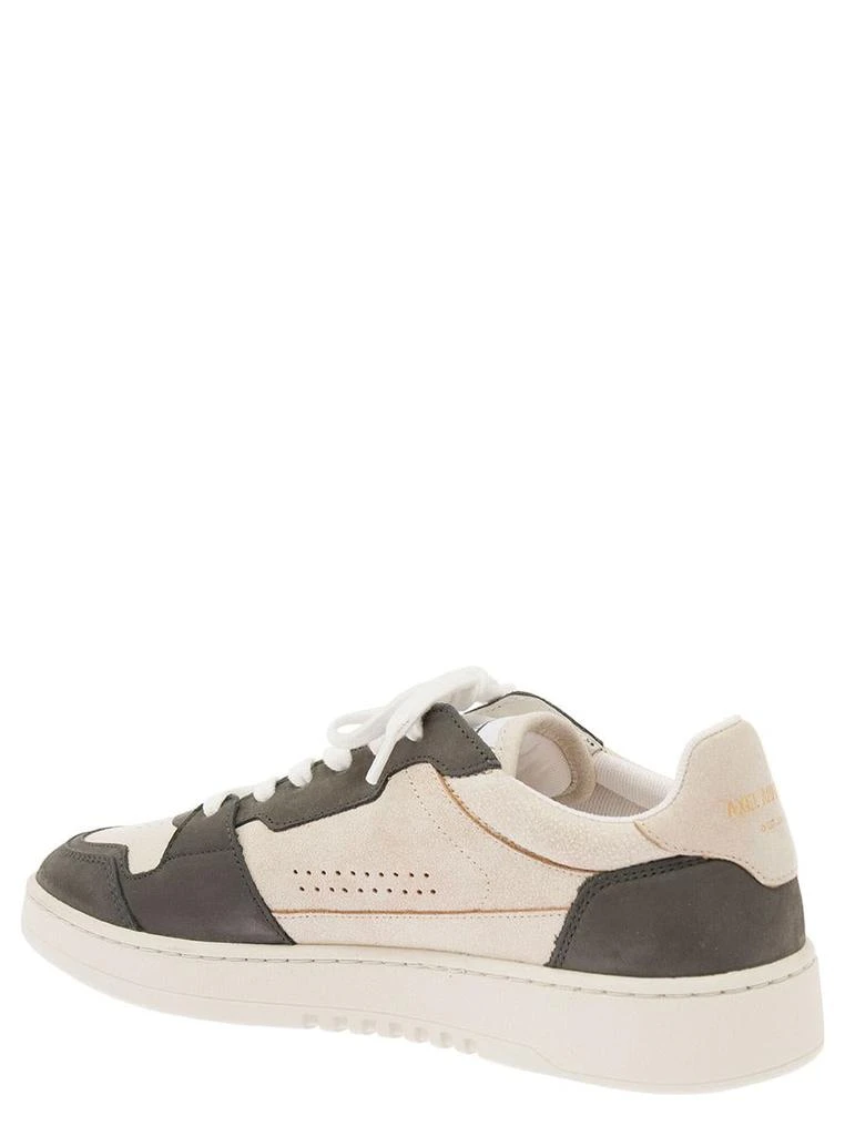 Axel Arigato 'Dice Lo' Green And White Two-Tone Sneakers In Calf Leather Man 3