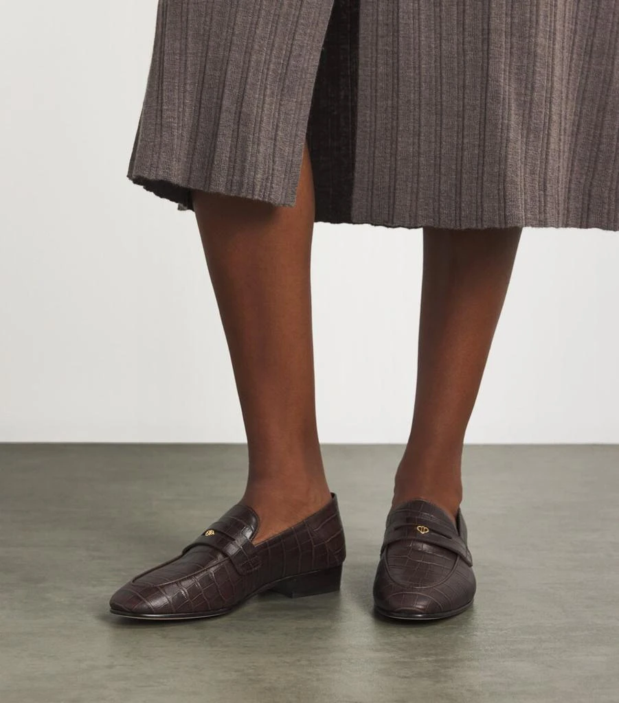Paige Leather Macall Loafers 2