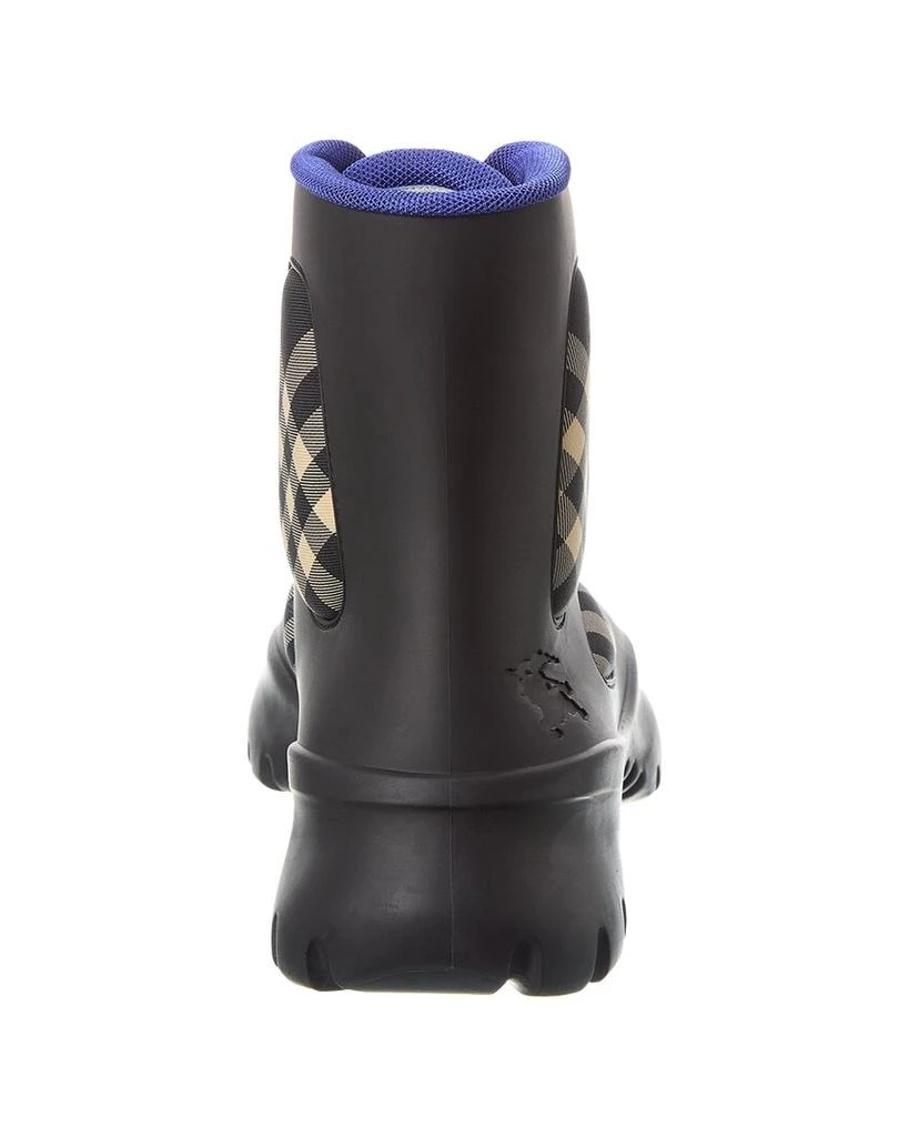Burberry Boulder Lace-Up Rubber 
Canvas Boot 3