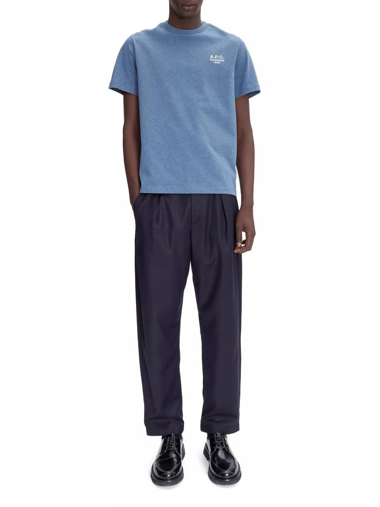 A.P.C. Rue Madame Logo Cotton T-Shirt 2