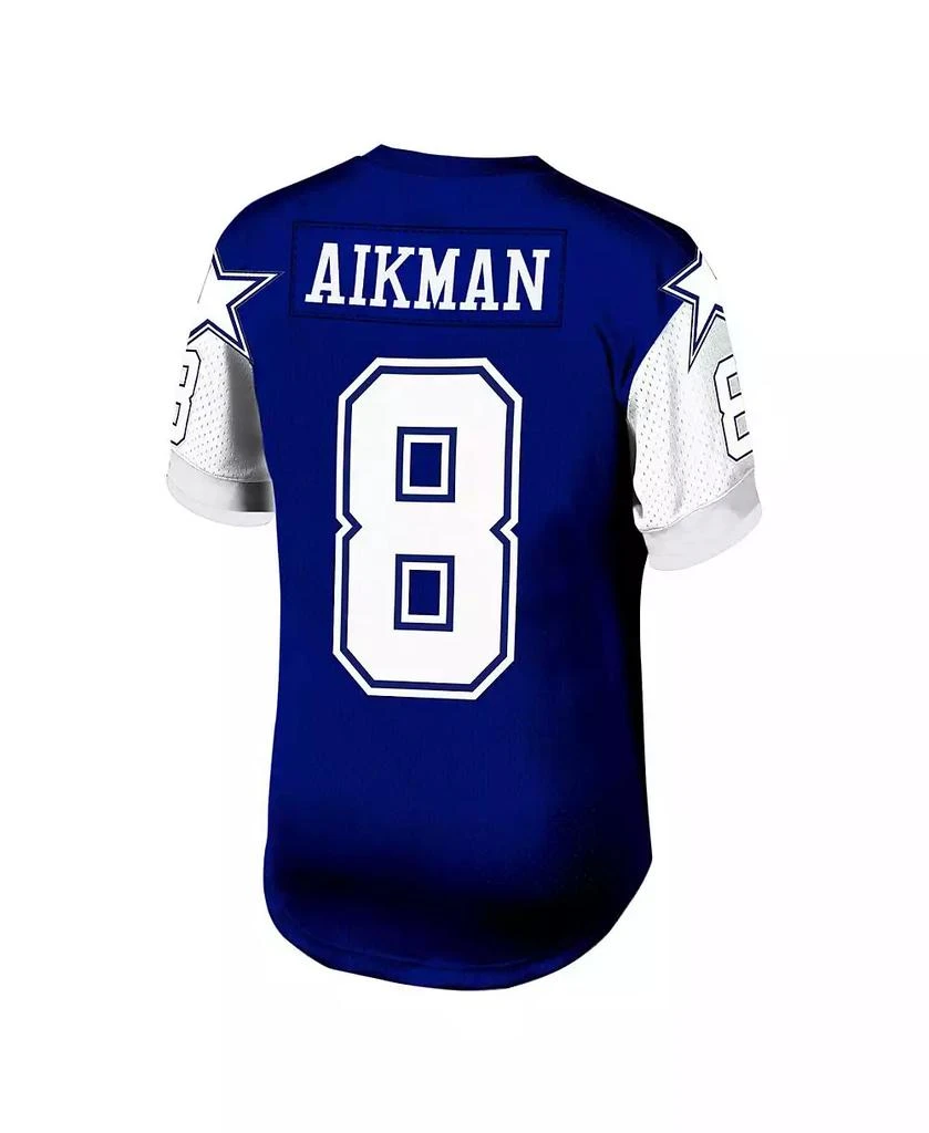 Mitchell & Ness Men's Troy Aikman Navy Dallas Cowboys Legacy Replica Jersey 2