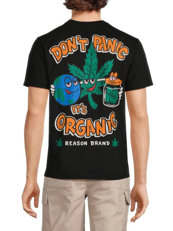 Reason Don't Panic It's Organic Graphic Tee 2