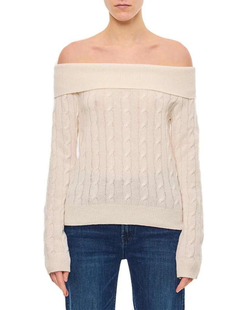 Ralph Lauren Ralph Lauren Collection Off-The-Shoulder Jumper 1