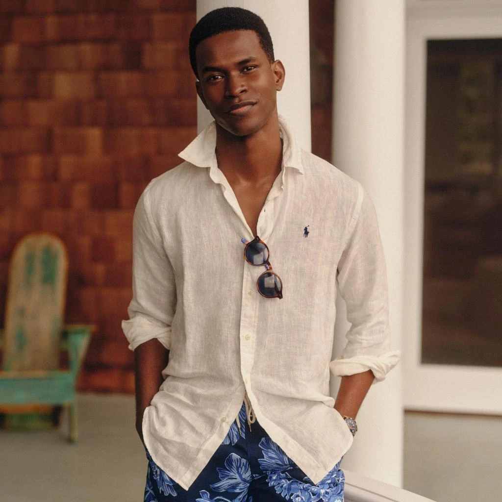 Ralph Lauren Long Sleeve Linen - Classic 4