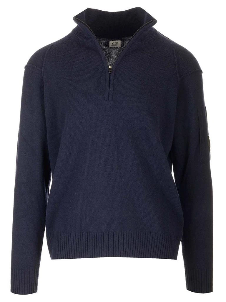 C.P. Company C.P. Company Lens-Detailed Half Zipped Jumper 1
