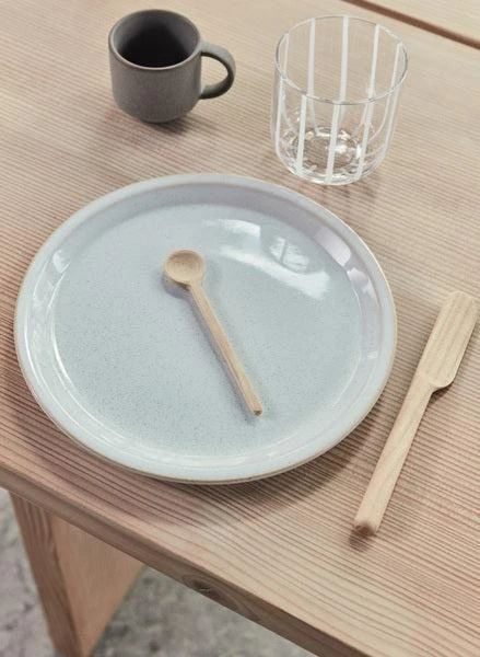 OYOY Living Design Lot De 2 Assiettes Creuse Blanc En Terre Cuite Ø22Xh1,9Cm - Blanc 3
