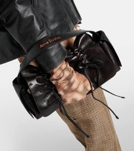 Acne Studios Multipocket leather shoulder bag 2