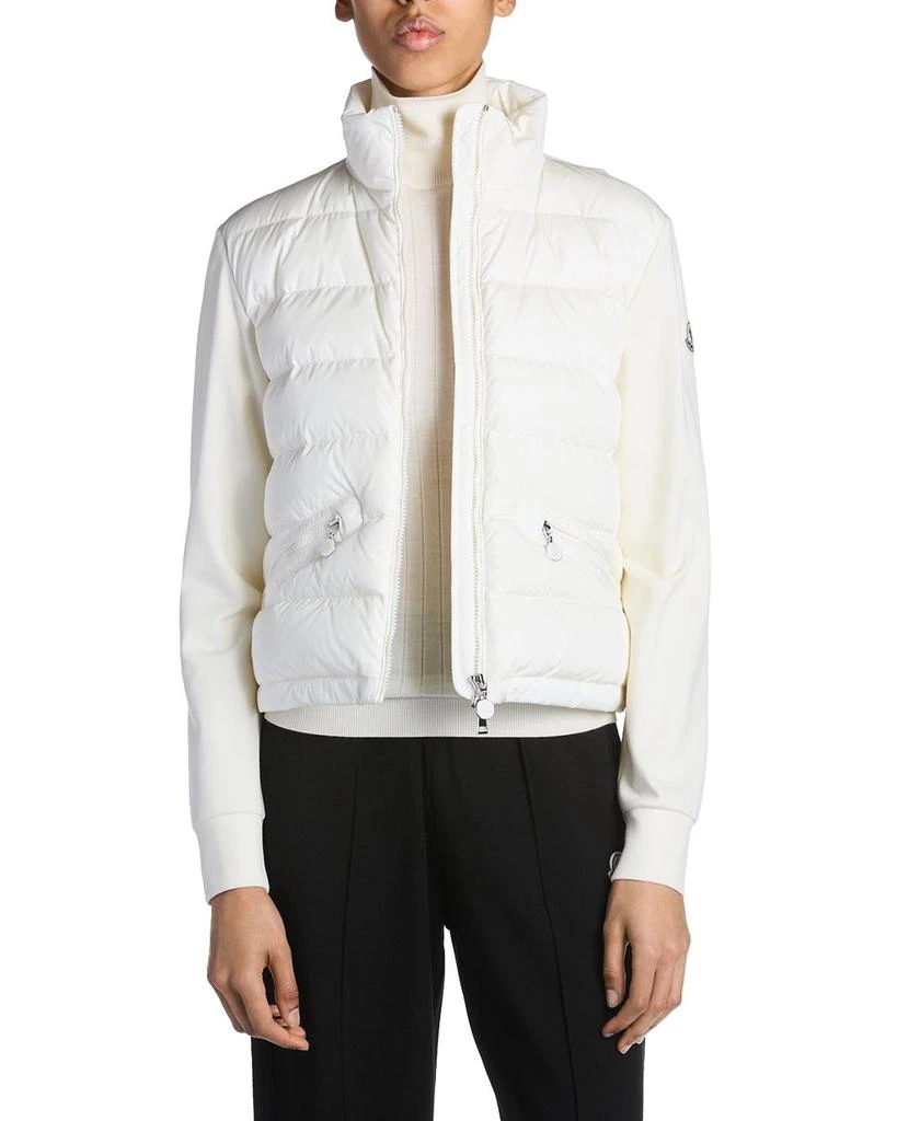 Moncler Mixed Media Puffer Cardigan 4