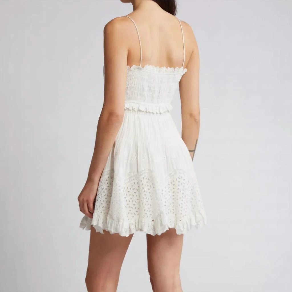 knee length dresses for ladies Eyelet Mini Dress  Jules Color Boutique