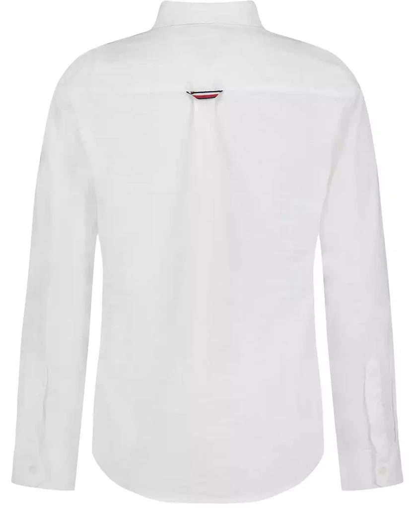 Tommy Hilfiger Big Boys Textured Long Sleeve Shirt 2
