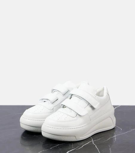 Acne Studios Leather platform sneakers 5