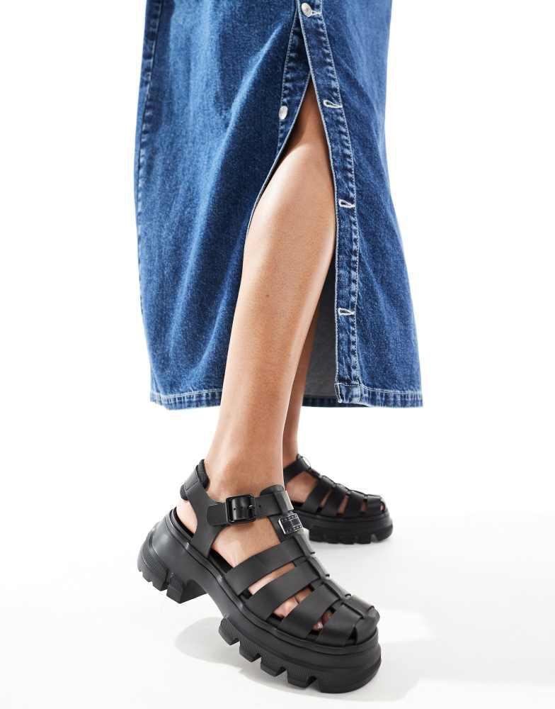 JEANS★FISHERMAN SANDALS★BLACK Tommy Jeans Tommy Jeans fisherman sandals in black - Sandals