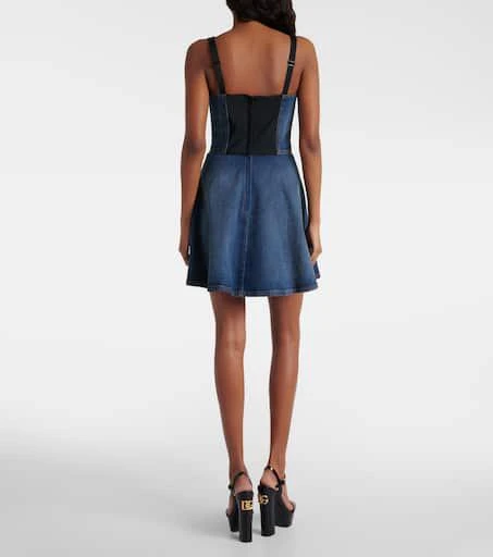 Dolce 
Gabbana Corset denim minidress 3