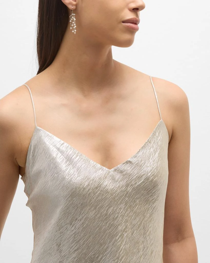 Platinum Born Debut Bar Platinum and Pearl Earrings 5