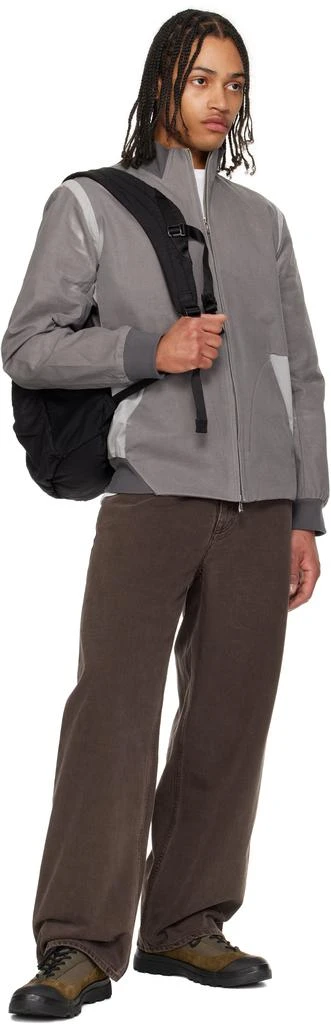 C.P. Company Black Nylon B Lens Backpack 4