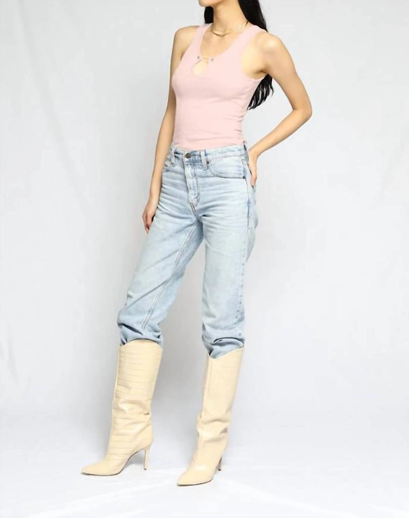 The Range Alloy Rib Barbell Tank In Dusty Desert 4