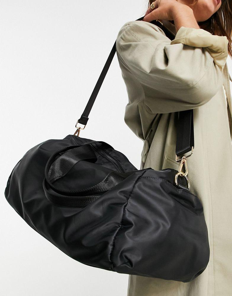 ASOS ASOS DESIGN holdall weekend bag in black