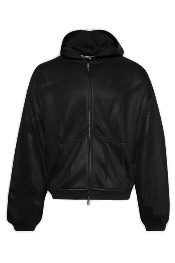 Shop STAR ZIP UP HOODIE IN DENSE FLEECE on Sale at