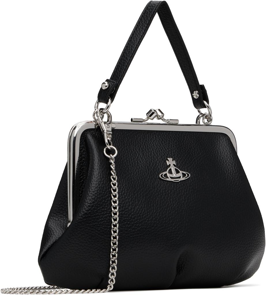 Vivienne Westwood Black Granny Frame Purse