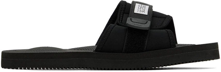 Suicoke Black PADRI Sandals 1
