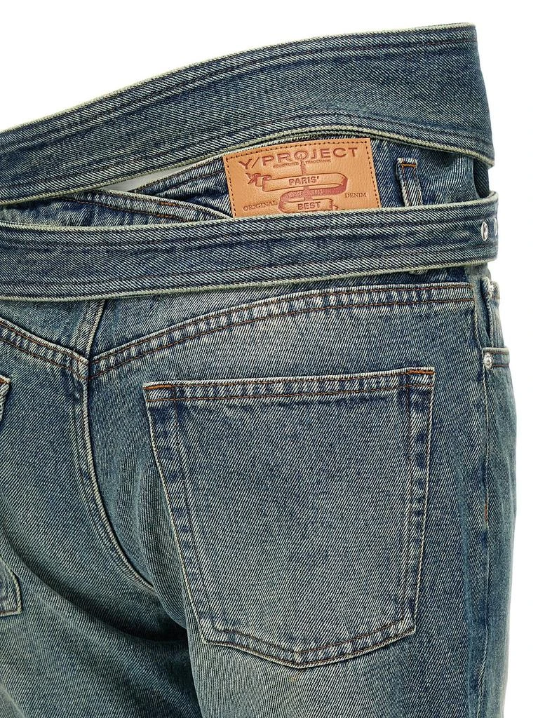 Y/Project Y/Project Belted Waist Jeans 4