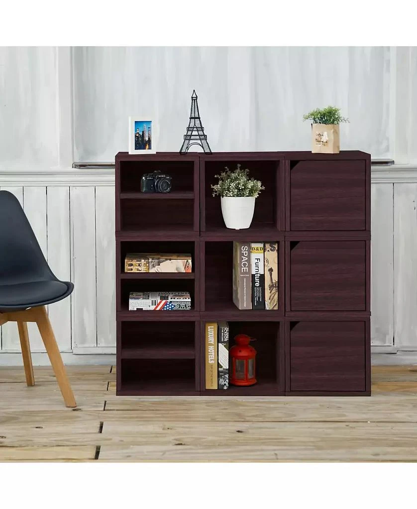 Way Basics Eco Stackable Connect Storage Cube with Door 11