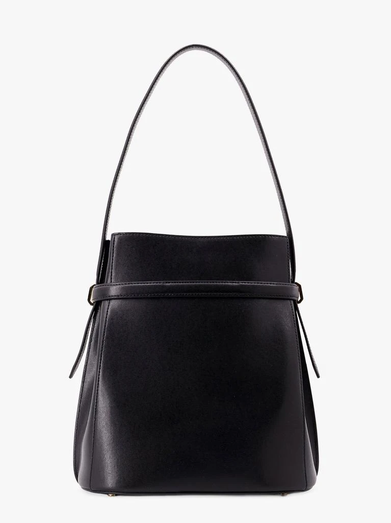 Totême Leather bucket bag with strap 3