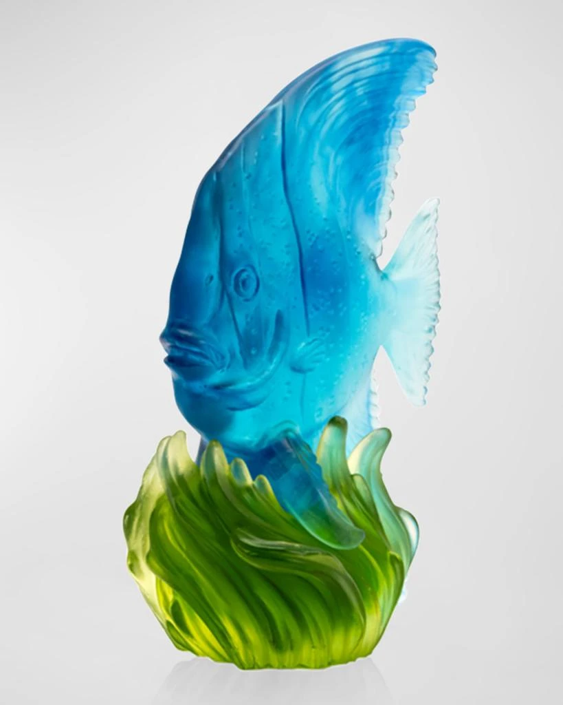 Daum Maya Blue and Green Medium Platax Fish 4