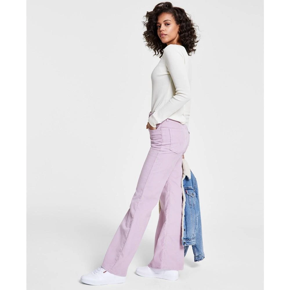 Levi's Women's Ribcage Bell High-Rise Flare-Leg Corduroy Jeans 3