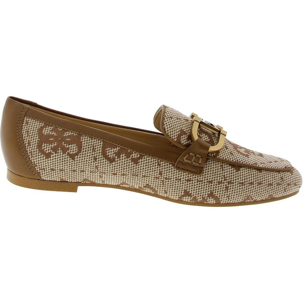 GUESS GWISAAC2 Womens Chain Leather Loafers 2