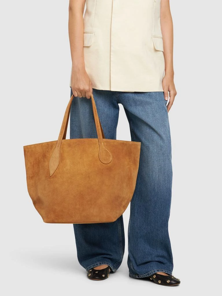 Little Liffner Sprout Suede Tote Bag 1