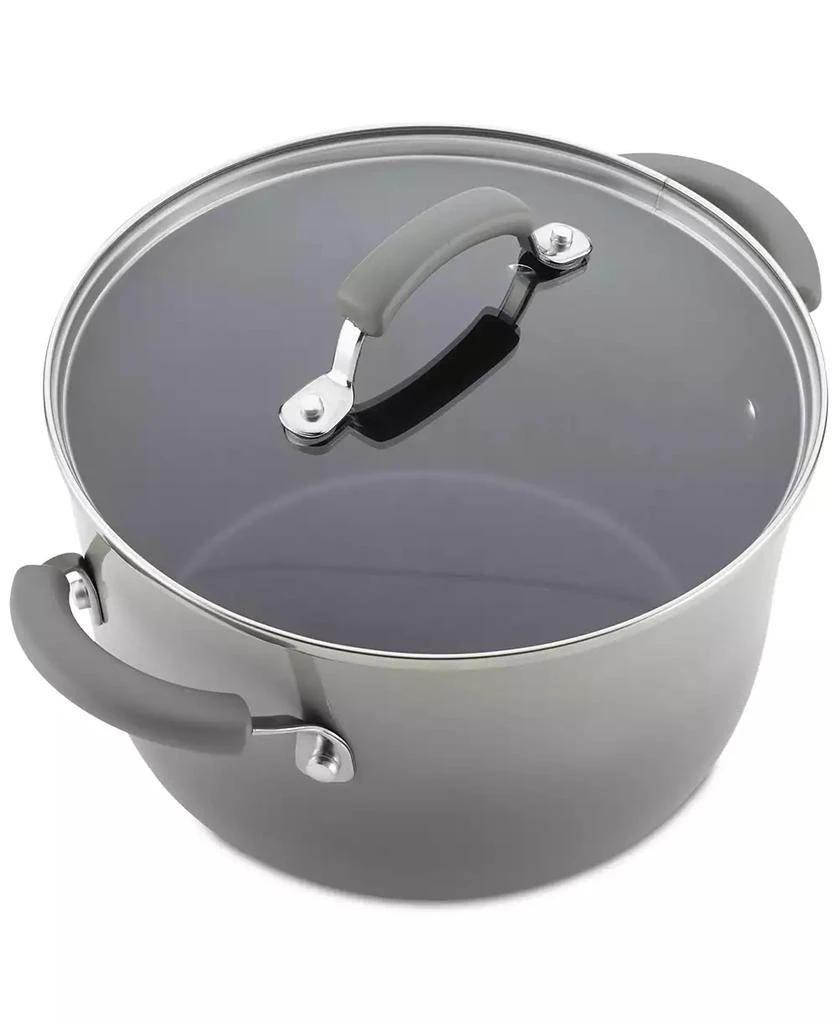 Rachael Ray Classic Brights Hard Enamel Aluminum Nonstick Cookware Set, 14-Piece 11