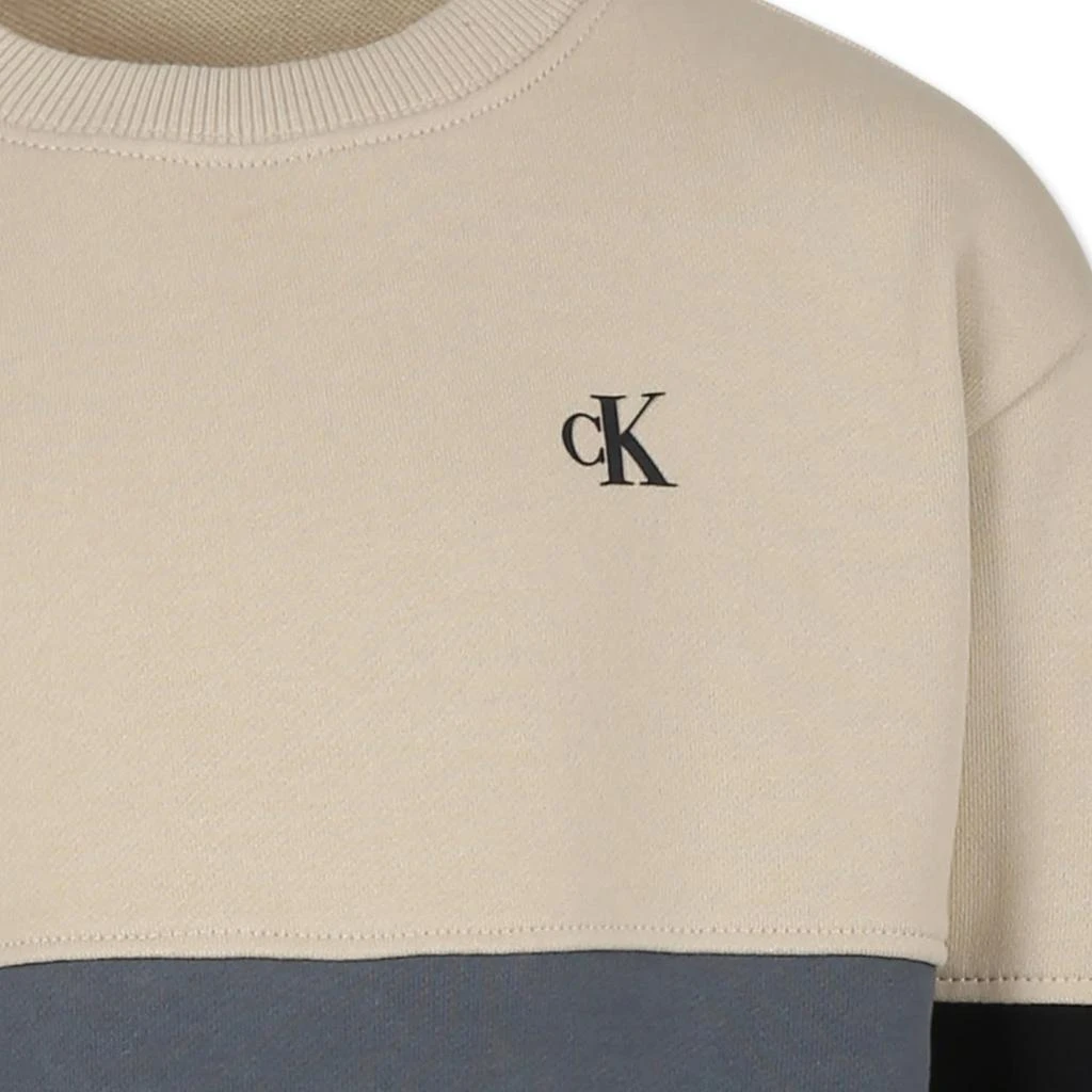 Calvin Klein Green Suit For Boy With Logo 3