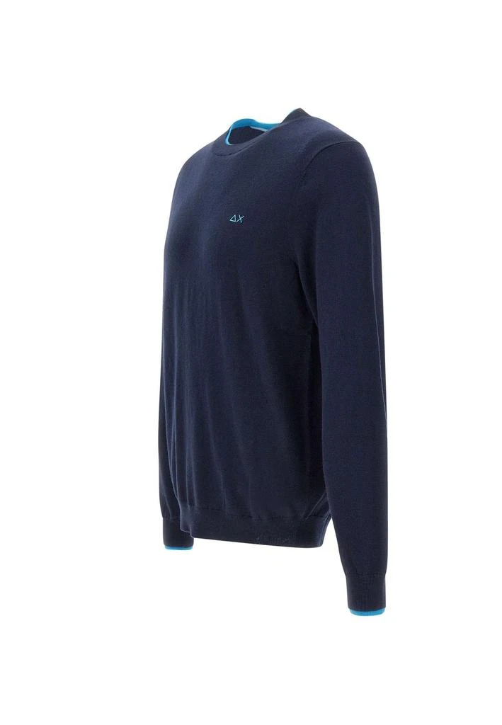 SUN 68 Sun 68 Logo Embroidered Crewneck Jumper 3