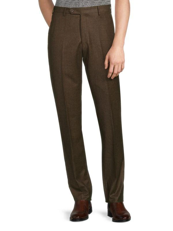 Zanella Parker Wool Modern-Fit Dress Pants 1